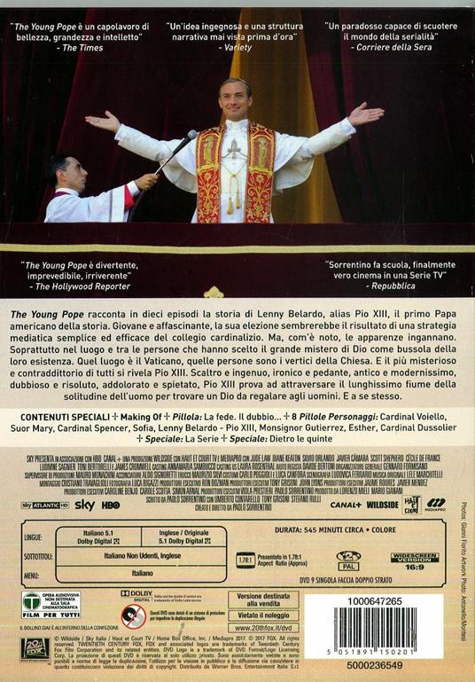 The Young Pope DVD