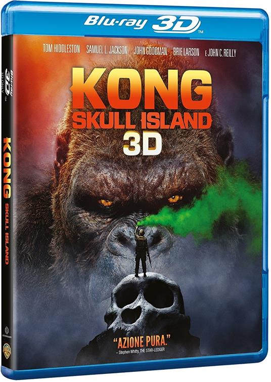 Kong. Skull Island (Blu-ray 3D) di Jordan Vogt-Roberts - Blu-ray 3D - 2