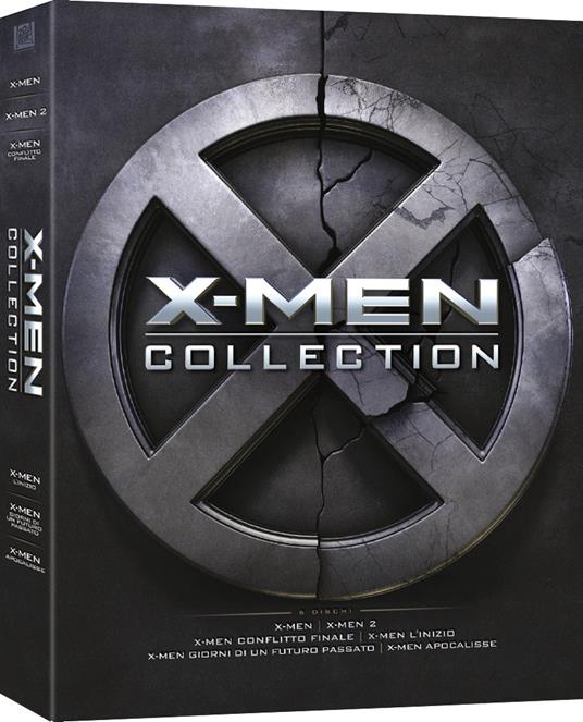 X-Men Complete Collection (6 DVD) di Brett Ratner,Bryan Singer,Matthew Vaughn