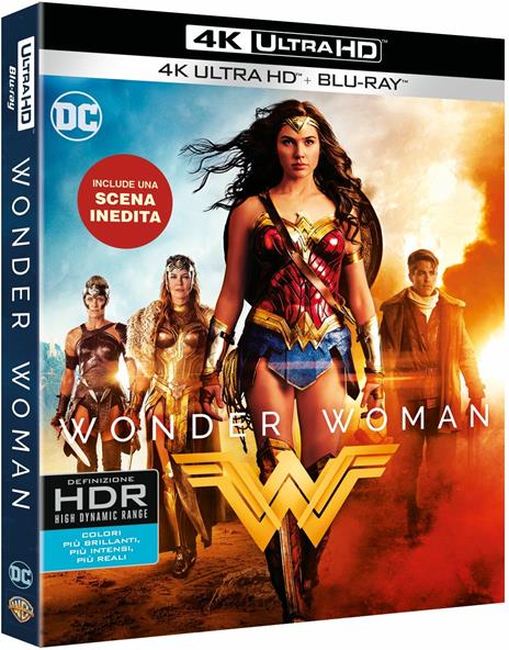 Wonder Woman (Blu-ray + Blu-ray 4K Ultra HD) di Patty Jenkins