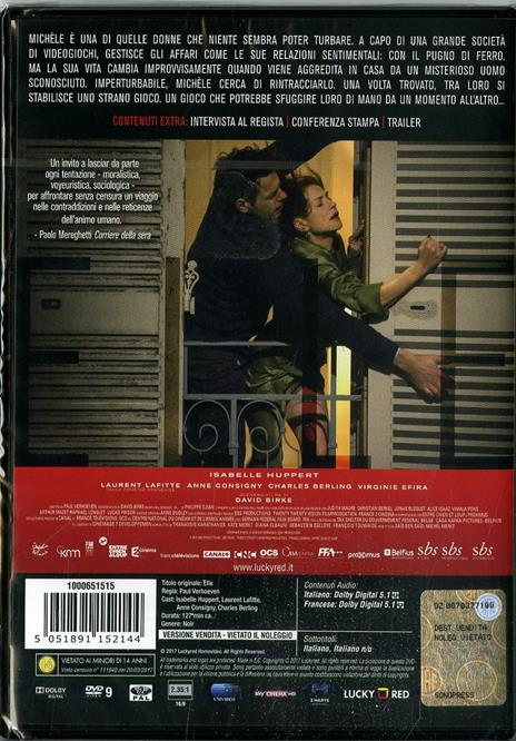 Elle (DVD) di Paul Verhoeven - DVD - 2