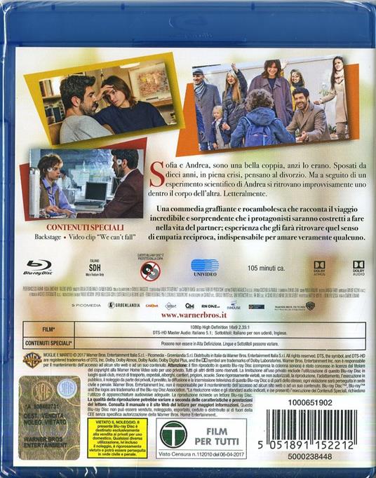 Moglie e marito (Blu-ray) di Simone Godano - Blu-ray - 2