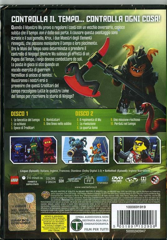 LEGO Ninjago. Stagione 7. Serie TV ita (2 DVD) - DVD - Film Animazione | IBS