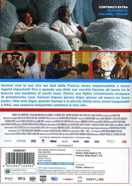 Famiglia all'improvviso. Istruzioni non incluse (DVD) di Hugo Gélin - DVD - 2