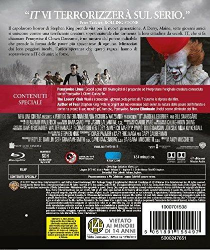 IT - 2017 (Blu-ray) di Andy Muschietti - Blu-ray - 2