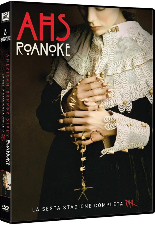 American Horror Story. Roanoke. Stagione 6. Serie TV ita (3 DVD) di Bradley Buecker,Michael Goi,Jennifer Lynch,Marita Grabiak,Nelson Cragg - DVD