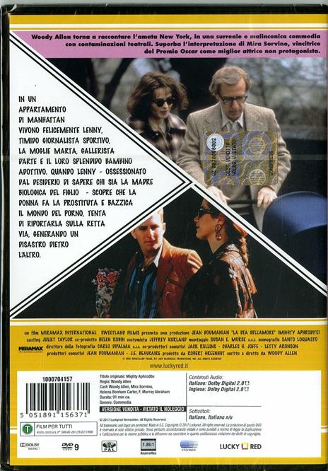 La dea dell'amore (DVD) di Woody Allen - DVD - 2