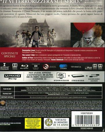 IT - 2017 (Blu-ray + Blu-ray 4K Ultra HD) di Andy Muschietti - 2