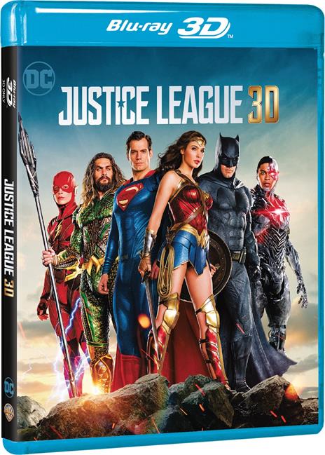 Justice League (Blu-ray 3D) di Zack Snyder - Blu-ray