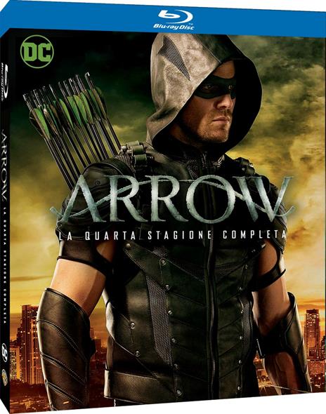 Arrow. Stagione 4. Serie TV ita (4 Blu-ray) di John Behring,Michael Schultz,Guy Norman Bee - Blu-ray