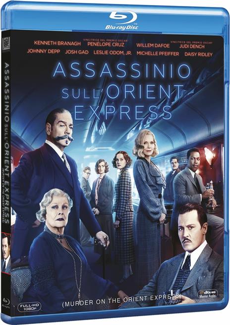 Assassinio sull'Orient Express (Blu-ray) di Kenneth Branagh - Blu-ray