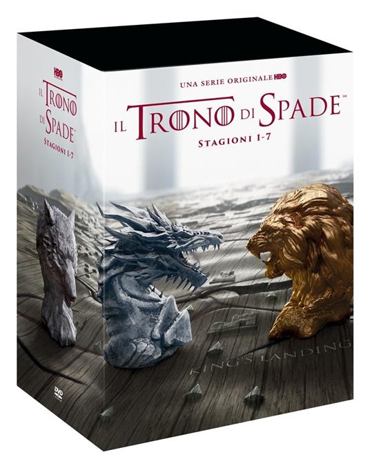 Il trono di spade. Stagioni 1-7. Stand Pack (34 DVD) di Timothy Van Patten,Brian Kirk,Daniel Minahan,Alex Graves,Alik Sakharov - DVD