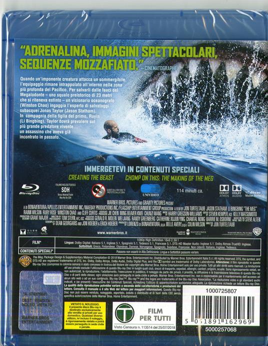Shark. Il primo squalo (Blu-ray) di Jon Turteltaub - Blu-ray - 2