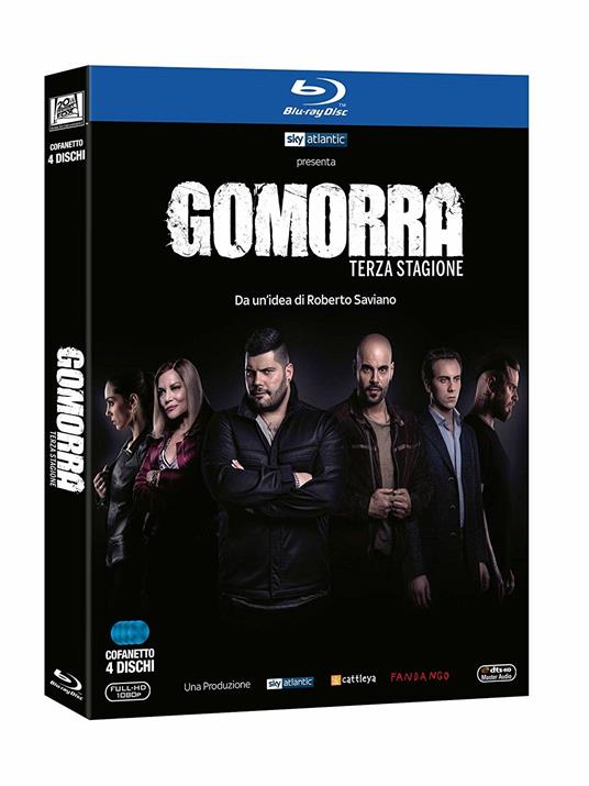 Gomorra. La Serie. Stagione 3. Stand Pack (4 Blu-ray) di Stefano Sollima,Francesca Comencini,Claudio Cupellini - Blu-ray