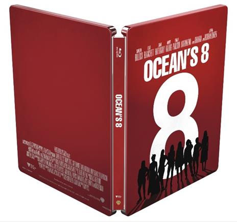 Ocean's Eight. Con Steelbook (Blu-ray) di Gary Ross - Blu-ray - 2