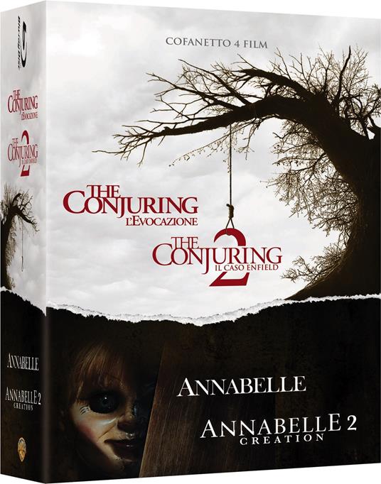 Cofanetto Conjuring Collection (4 Blu-ray) di James Wan,John R. Leonetti,David F. Sandberg