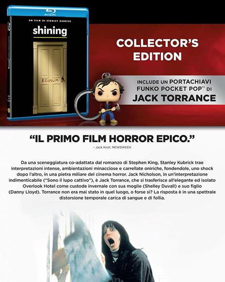 Shining. Con Funko Keychain (Blu-ray) di Stanley Kubrick - Blu-ray - 2