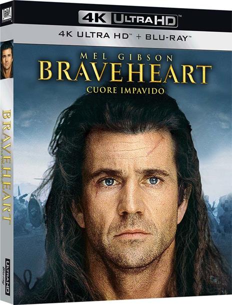 Braveheart (Blu-ray + Blu-ray 4K Ultra HD) di Mel Gibson - Blu-ray + Blu-ray Ultra HD 4K