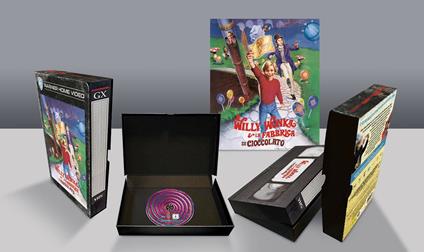 Willy Wonka & la fabbrica di cioccolato - VHS Vintage Pack (Blu-ray) di Mel Stuart - Blu-ray
