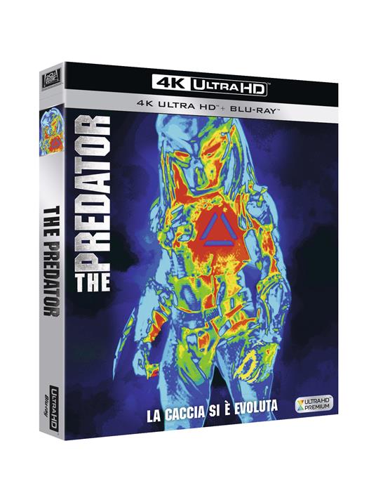 The Predator (Blu-ray + Blu-ray Ultra HD 4K) di Shane Black - Blu-ray + Blu-ray Ultra HD 4K