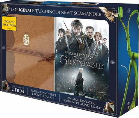 Cofanetto Animali Fantastici 1-2. Con taccuino Newt (2 DVD) di David Yates