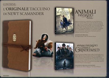 Cofanetto Animali Fantastici 1-2. Con taccuino Newt (2 DVD) di David Yates - 2