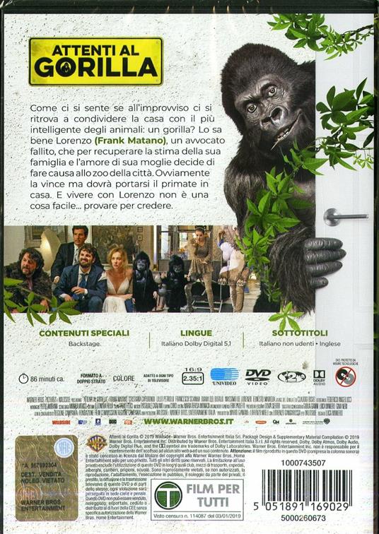 Attenti al gorilla (DVD) di Luca Miniero - DVD - 2