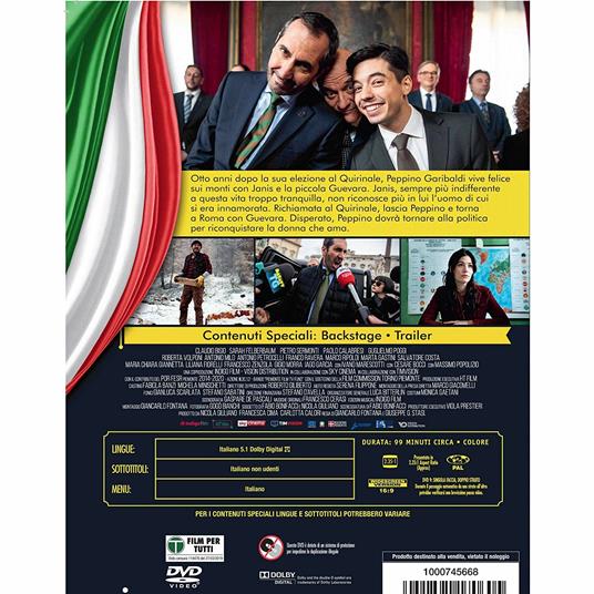 Bentornato presidente (DVD) - DVD - Film di Giancarlo Fontana , Giuseppe  Stasi Commedia | IBS