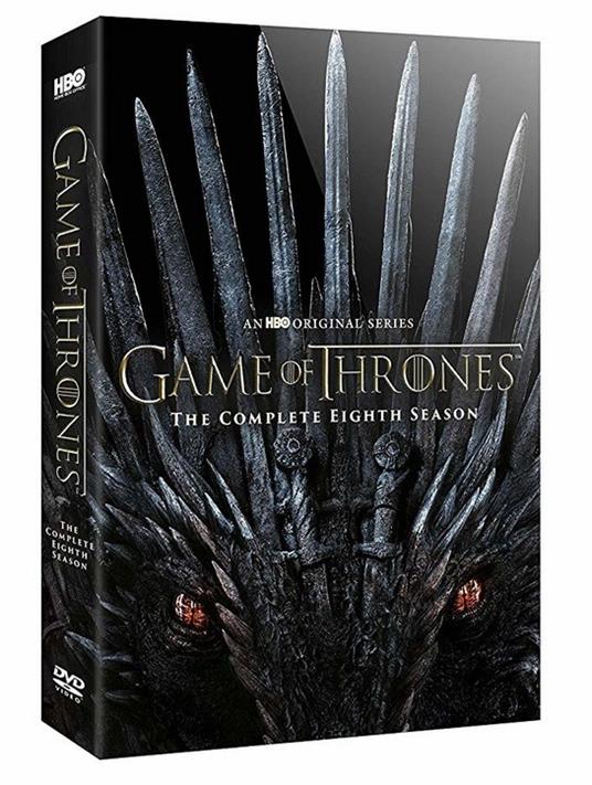 Il trono di spade. Game of Thrones. Stagione 8. Serie TV ita (3 DVD) - DVD  - Film di David Nutter , Miguel Sapochnik Fantastico | IBS