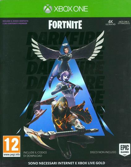 Fortnite: Fuoco Oscuro - XBOX One (Codice Digitale nella confezione) -  gioco per Xbox One - Warner Bros - Sparatutto - Videogioco | IBS
