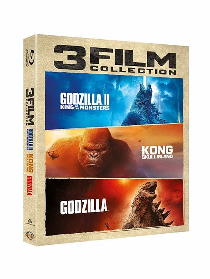 Monsterverse. 3 film Collection (3 Blu-ray) di Michael Dougherty,Gareth Edwards