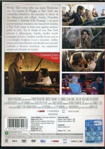 Un giorno di pioggia a New York (DVD) di Woody Allen - DVD - 2