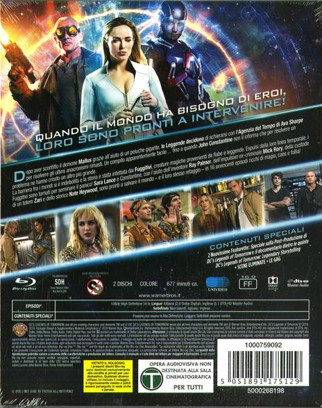 DC's Legends of Tomorrow. Stagione 4. Serie TV ita (Blu-ray) di David Geddes,Dermott Downs,Gregory Smith - Blu-ray - 2