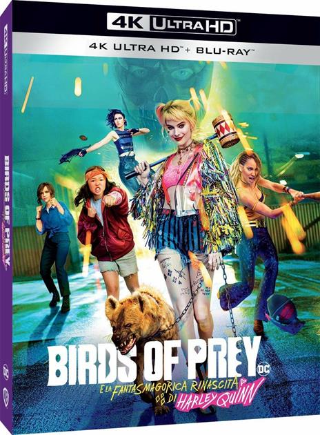 Birds of Prey e la fantasmagorica rinascita di Harley Quinn (Blu-ray + Blu-ray Ultra HD 4K) di Cathy Yan - Blu-ray + Blu-ray Ultra HD 4K
