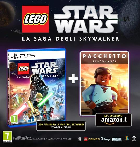 Lego Star Wars La Saga Skywalker - PS5 - gioco per PlayStation5 - Warner  Bros - Action - Adventure - Videogioco | IBS