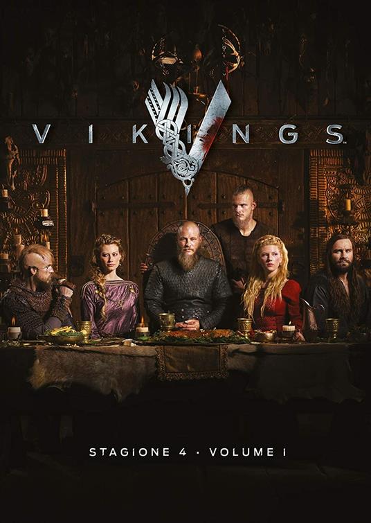 Vikings. Stagione 4. Vol.1 Serie TV ita (DVD) di Ken Girotti,Ciaran Donnelly,Johan Renck - DVD