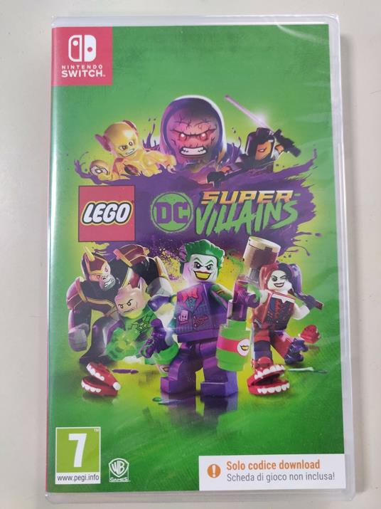 Lego DC Super Villains - Nintendo Switch (Custodia con codice digitale, No  Disc) - gioco per Nintendo Switch - Warner Bros - Action - Adventure -  Videogioco | IBS