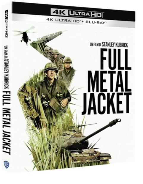 Full Metal Jacket (Blu-ray + Blu-ray Ultra HD 4K) - Blu-ray + Blu-ray Ultra  HD 4K - Film di Stanley Kubrick Drammatico | IBS