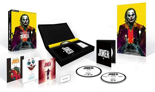 Joker. Collector's Edition (Blu-ray + Blu-ray Ultra HD 4K) di Todd Phillips - Blu-ray + Blu-ray Ultra HD 4K