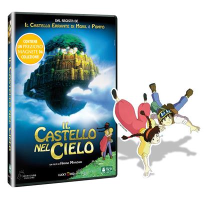 Il castello nel cielo. Con magnete (DVD) - DVD - Film di Hayao Miyazaki  Animazione