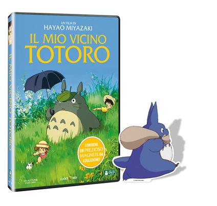 Il mio vicino Totoro. Con magnete (DVD) - DVD - Film di Hayao Miyazaki  Animazione | IBS