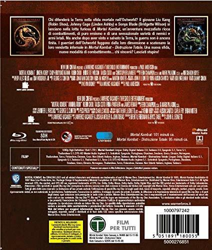 Mortal Kombat. 2 Film Collection (Blu-Ray Disc) di Paul W.S Anderson,John R. Leonetti - 2