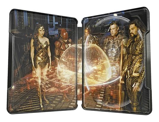 Zack Snyder's Justice League. Steelbook (Blu-ray + Blu-Ray Ultra HD 4K) di Zack Snyder - Blu-ray + Blu-ray Ultra HD 4K - 2