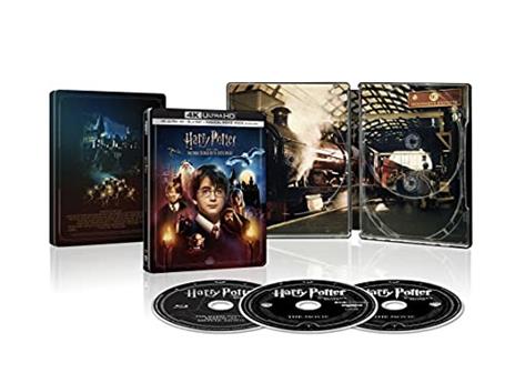 Harry Potter e la pietra filosofale. Steelbook (Blu-ray + Blu-ray Ultra HD 4K) di Chris Columbus - Blu-ray + Blu-ray Ultra HD 4K - 5
