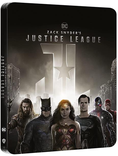 Zack Snyder's Justice League. Steelbook (2 Blu-ray Ultra HD 4K) di Zack Snyder - Blu-ray Ultra HD 4K