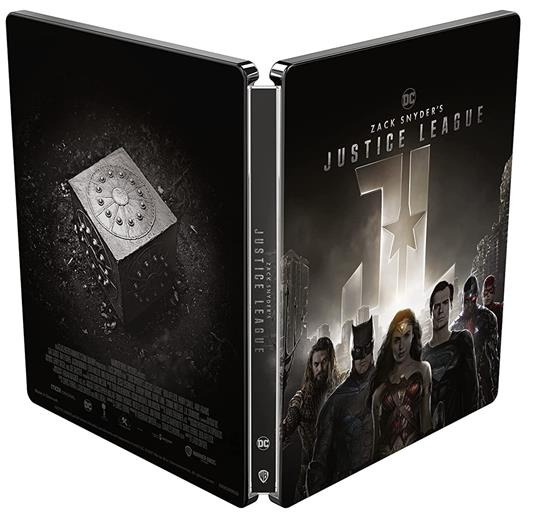 Zack Snyder's Justice League. Steelbook (2 Blu-ray Ultra HD 4K) di Zack Snyder - Blu-ray Ultra HD 4K - 2