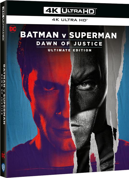 Batman V Superman. Dawn of Justice Ultimate Edition (Blu-ray Ultra HD 4K) di Zack Snyder - Blu-ray Ultra HD 4K