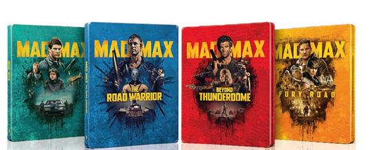 Mad Max Anthology. Steelbook (Blu-ray + Blu-ray Ultra HD 4K) di George Miller,George Ogilvie - 2