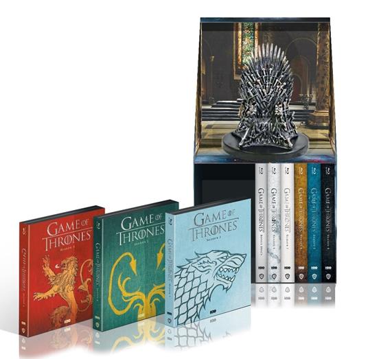 Il trono di spade. Game of Thrones. Serie completa 1-8. Serie TV ita.  Standard Edition (37 DVD) - Blu-ray - Film di Timothy Van Patten , Brian  Kirk Fantastico | IBS