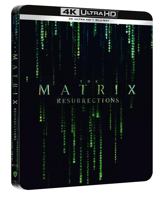 Matrix Resurrections. Steelbook (Blu-ray + Blu-ray Ultra HD 4K) di Lana Wachowski - Blu-ray + Blu-ray Ultra HD 4K